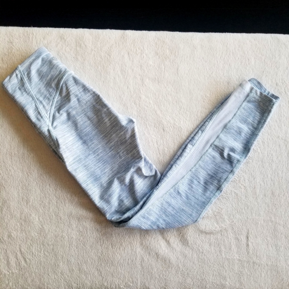 Lululemon High Rise, Mesh 25" Leggings Size 2